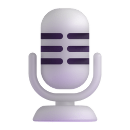 Emoji 'Studio Microphone'